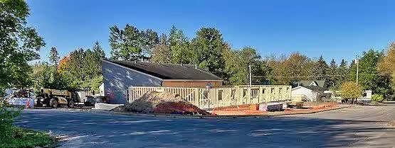 Panorama of the expansion site